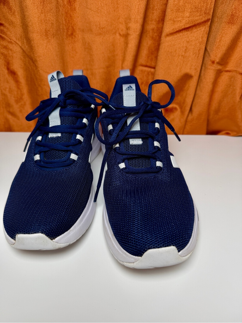 Adidas Racer TR23 Dark Blue Cloudfoam Sneakers Men’s 8.5 IG7325 Worn Once
